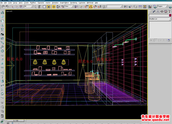 3Dmax盥洗间效果图怎么制作?