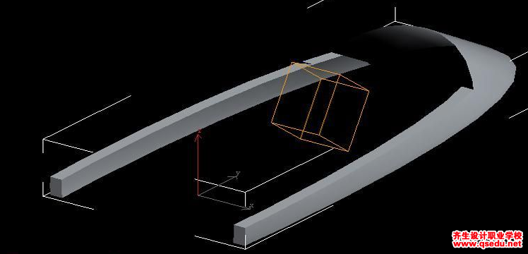 3DMax建模:地下通道入口效果图