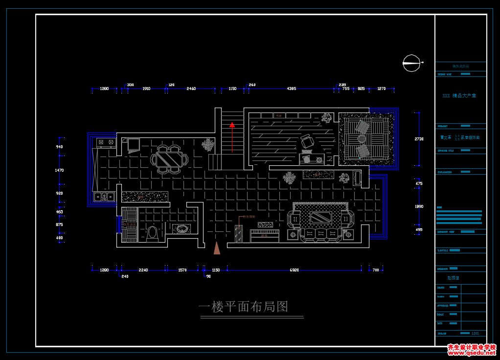 家装CAD图纸[37],地中海风格2层CAD施工图全套附实景图